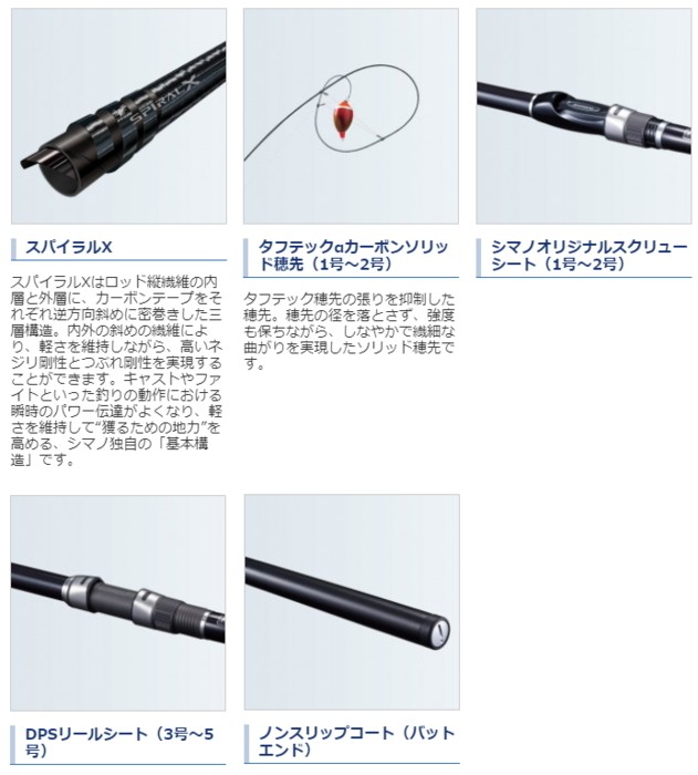 シマノ（SHIMANO） 磯竿 20 アドバンス イソ 1.5号-530 / shimano