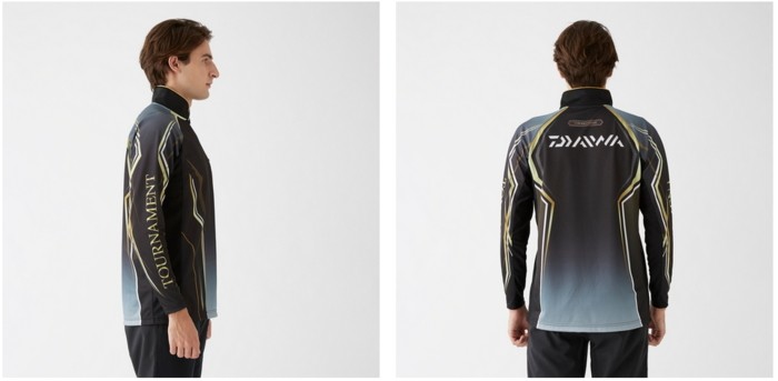 DE-73020 トーナメント アイスドライ ジップアップ メッシュシャツ L DAIWA（ダイワ） トーナメント アイスドライ R ジップアップ メッシュ