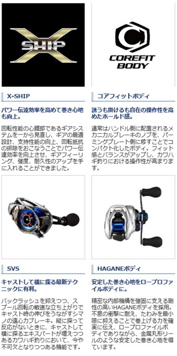 シマノ（SHIMANO） ベイトリール ステファーノ SS 100HG 右ハンドル