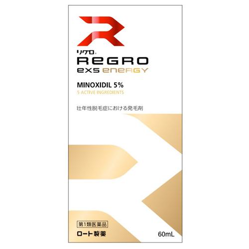 ロート製薬 リグロEX5 エナジー (60mL) 壮年性脱毛症 発毛剤 ミノキシジル5％配合