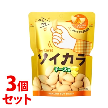 《セット販売》　大塚製薬 ソイカラ チーズ味 (27g)×3個セット 低GI食品　※軽減税率対象商品｜tsuruha