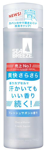 ファイントゥデイ シーブリーズ デオ＆ウォーター C フレッシュサボン (160mL) 制汗デオドラント　医薬部外品｜tsuruha