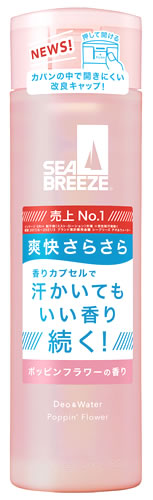 ファイントゥデイ シーブリーズ デオ＆ウォーター C ポッピンフラワー (160mL) 制汗デオドラント　医薬部外品｜tsuruha