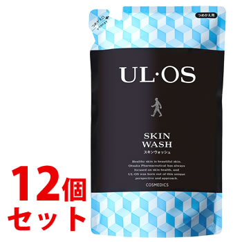 《セット販売》　大塚製薬 ウル・オス 薬用スキンウォッシュ つめかえ用 (420mL)×12個セット 詰め替え用 ウルオス UL・OS 顔・身体用洗浄料　医薬部外品