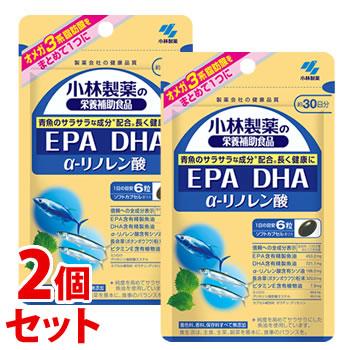 《セット販売》　小林製薬 小林製薬の栄養補助食品 EPA DHA α-リノレン酸  約30日分 (180粒)×2個セット　※軽減税率対象商品