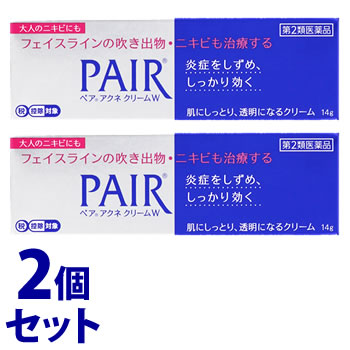 【第2類医薬品】《セット販売》　ライオン ペアアクネクリームW (14g)×2個セット ニキビ　【セルフメディケーション税制対象商品】｜tsuruha