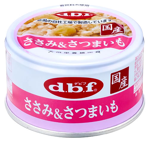 デビフ ささみ＆さつまいも (85g) 国産 ドッグフード 缶 犬用栄養補完食｜tsuruha
