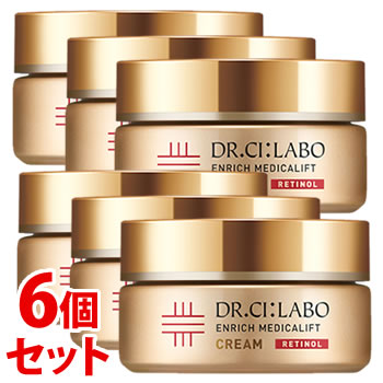 《セット販売》　ドクターシーラボ エンリッチ メディカリフト クリーム (28g)×6個セット フェイスクリーム 美容クリーム シワ ハリ　送料無料