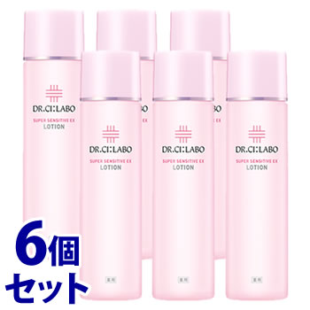 《セット販売》　ドクターシーラボ 薬用ローション スーパーセンシティブEX (150mL)×6個セット 敏感肌 化粧水　医薬部外品　送料無料 純正売上