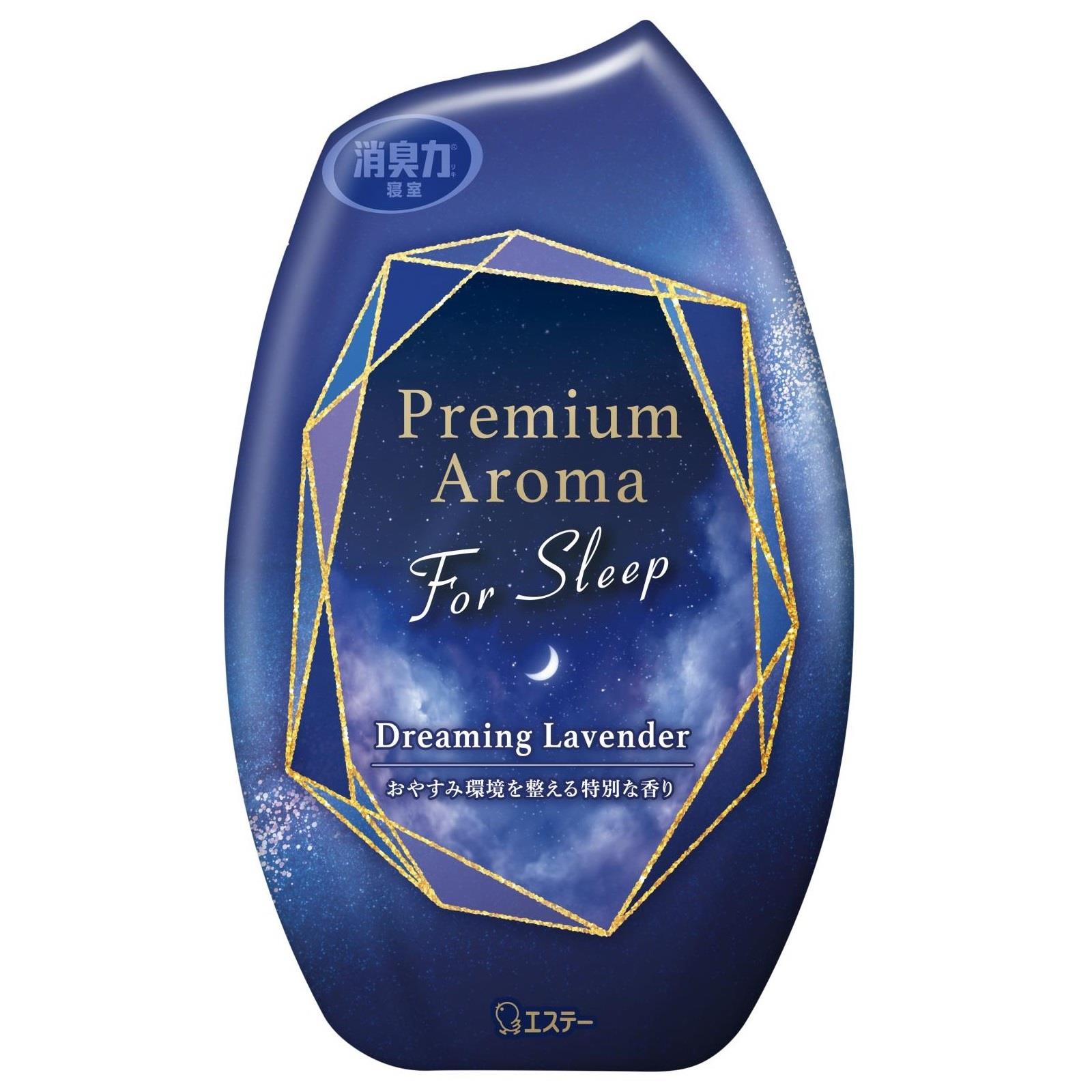 エステー お部屋の消臭力 プレミアムアロマ フォー スリープ ドリーミングラベンダー (400mL) 室内用 置き型 消臭 芳香剤 Premium Aroma For Sleep｜tsuruha