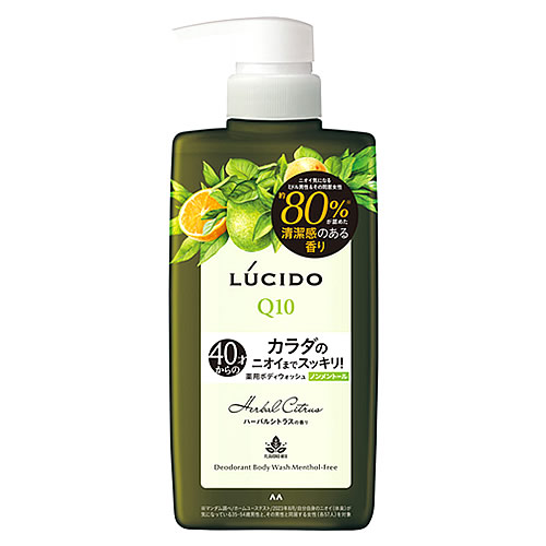マンダム ルシード 薬用デオドラントボディウォッシュ ノンメントール ハーバルシトラス (450mL) LUCIDO　医薬部外品 | ブランド登録なし