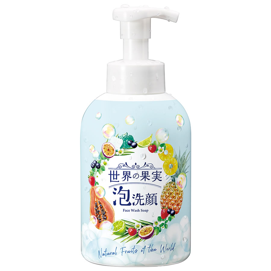 ウィルミナ 世界の果実 すっきり泡洗顔 (500mL) 洗顔フォーム : ツルハ