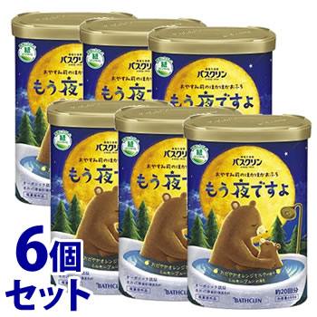 セット販売》 バスクリン もう夜ですよ おだやかオレンジミルクの香り