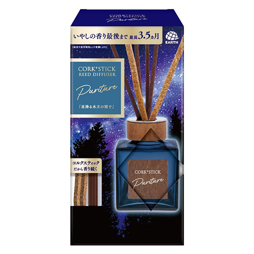 アース製薬 スッキーリ！ コルクスティック ピュリチャー 星降る木立の