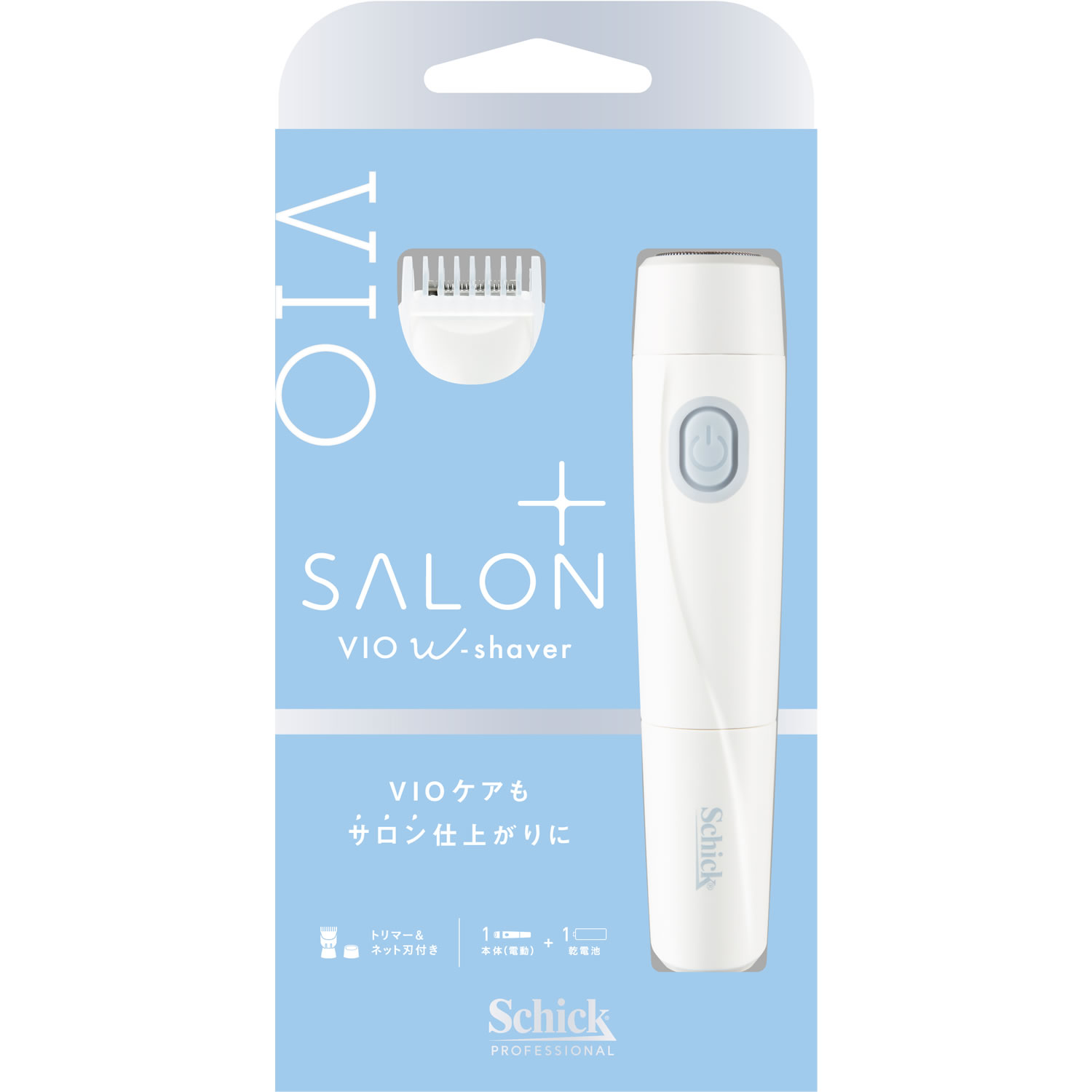 シック サロンプラス V.I.O ダブルシェーバー (1個) 女性用ボディ