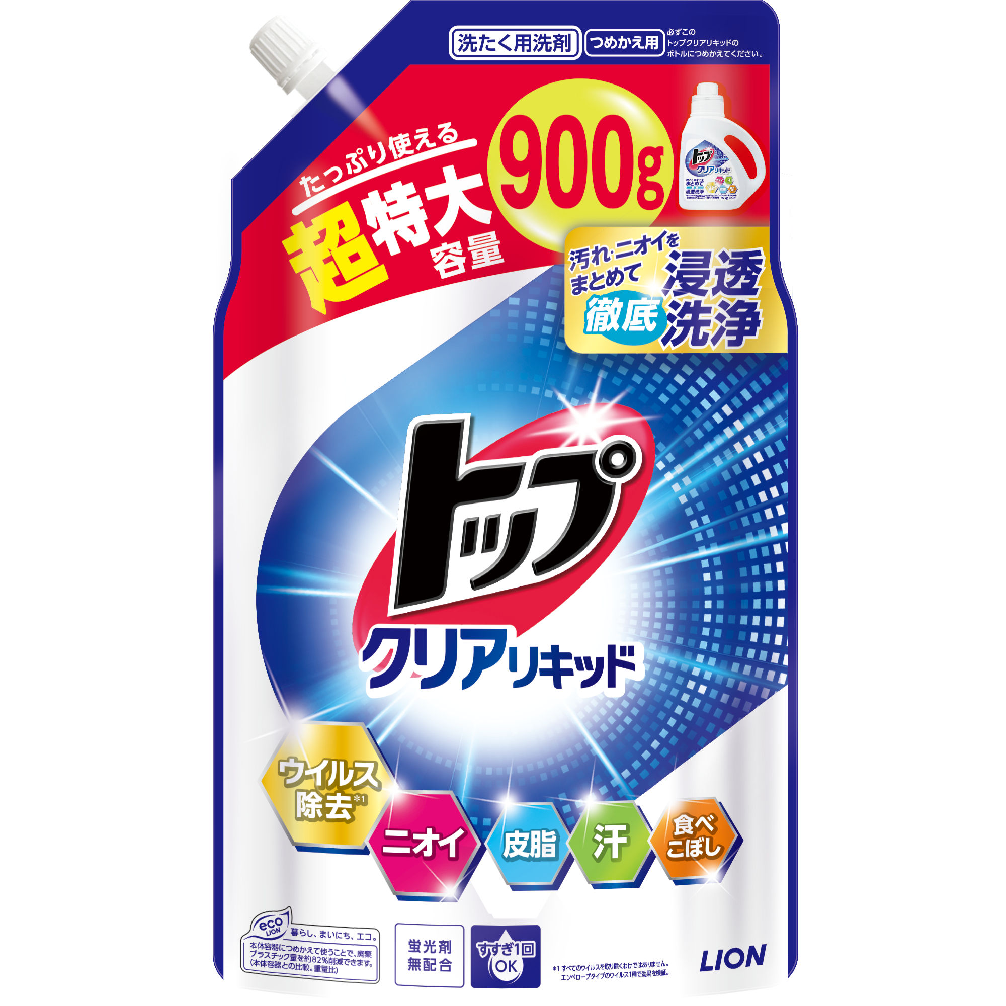 アタック 花王 アタックゼロ 超特大 つめかえ用 ツルハグループ