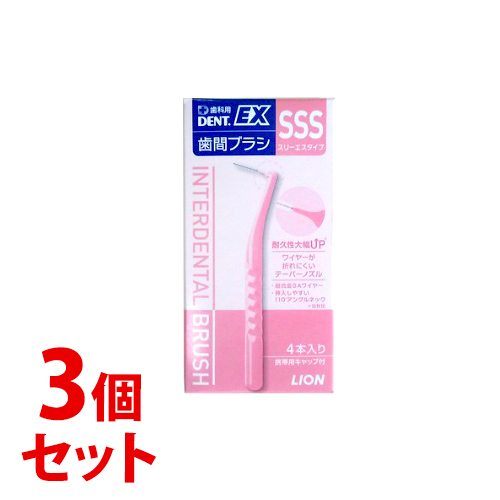 sZbg̔t@CI DENT.EX ԃuV SSS (4{)×3Zbg