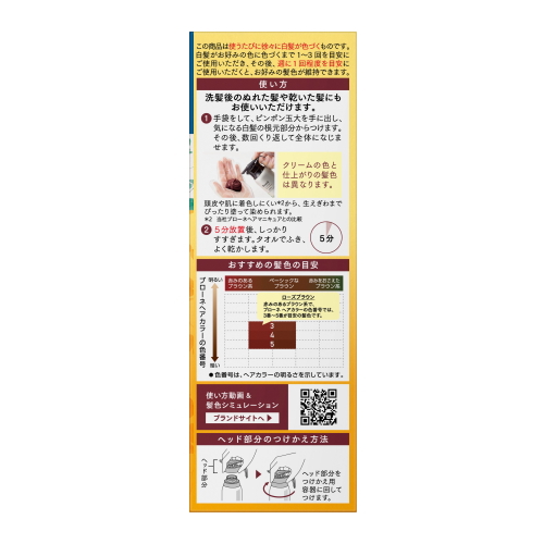 セット販売》 花王 ブローネ リライズ ナチュリラ 色長持ちカラー