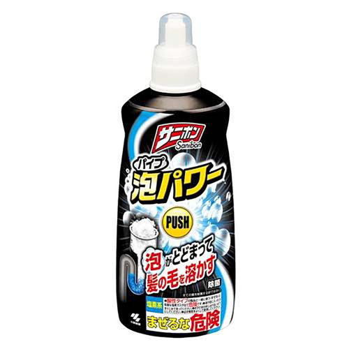 小林製薬  サニボン泡パワー 本体 (４００mL) パイプ洗剤 泡が持続 パイプ用クリーナー 悪臭 強力分解 排水口周り 除菌効果 | ブランド登録なし