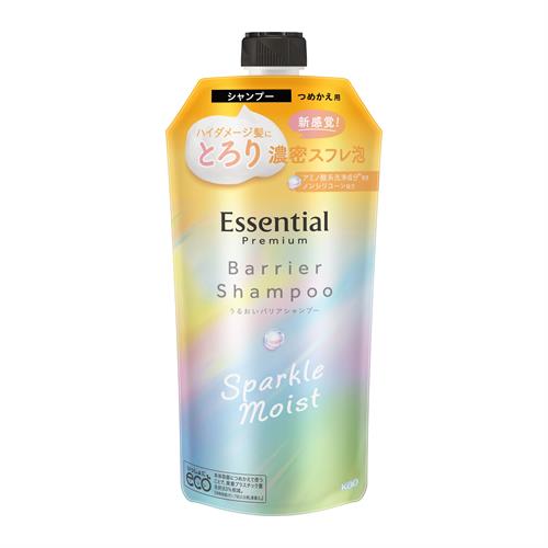 花王 エッセンシャル　プレミアム　うるおいバリアシャンプー　スパークルモイスト　つめかえ用　３３０ｍＬ | ブランド登録なし