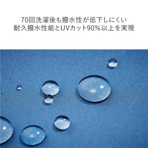 ウォーターフロント ポケフラット２．０　折りたたみ傘　５５ＣＭ　ブラック　超撥水 | ブランド登録なし | 04