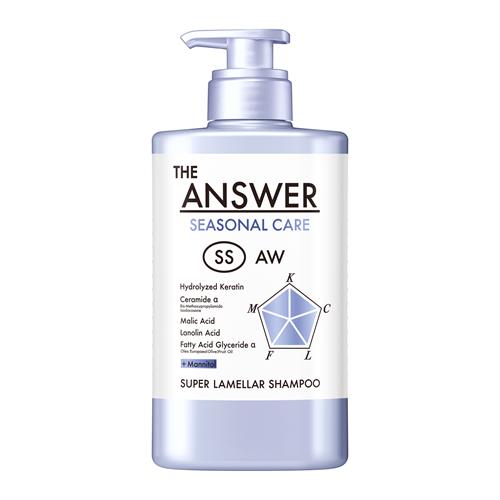 花王 THE ANSWER シーズナルケア SS スーパーラメラシャンプー ポンプ