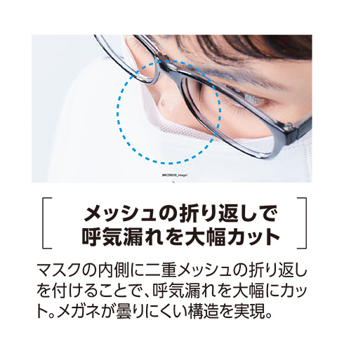 メディコムジャパン メガネが曇りにくいマスク ...の詳細画像4