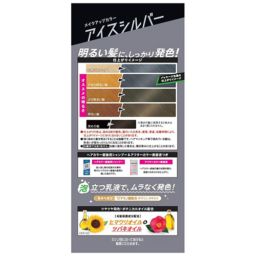 ホーユー ビューティーン メイクアップカラー アイスシルバー (1