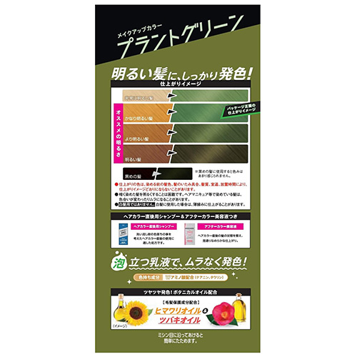 ホーユー ビューティーン メイクアップカラー プラントグリーン (1