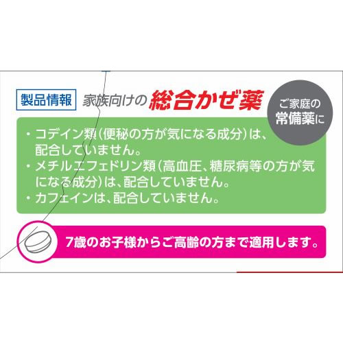 【第2類医薬品】佐藤製薬 ストナファミリー (40錠) かぜ薬 感冒薬　【セルフメディケーション税制対象商品】 | ブランド登録なし | 03