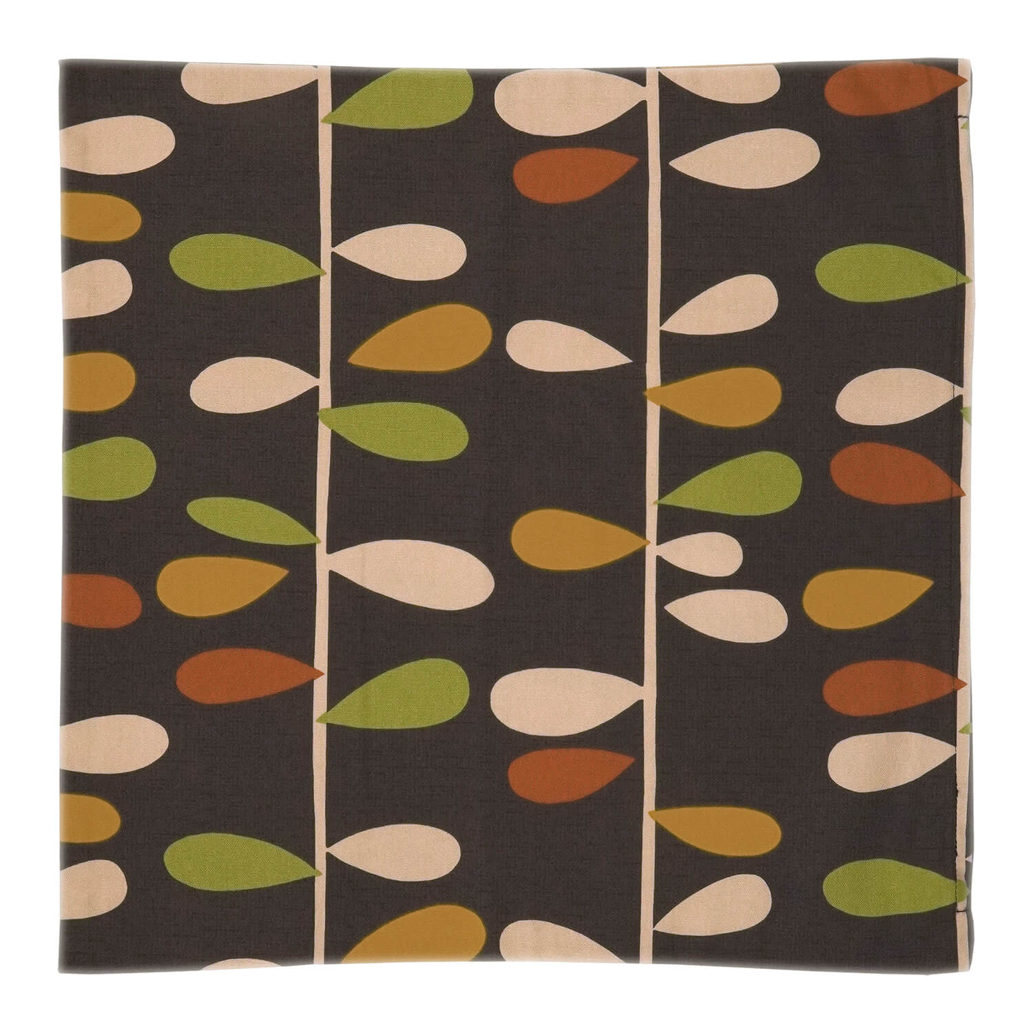 座布団カバー 約55×59cm 銘仙判 ピノ 綿100％ 日本製 北欧 植物 葉柄 かわいい ボタニカル 座ぶとん ざぶとん クッション | ブランド登録なし | 03