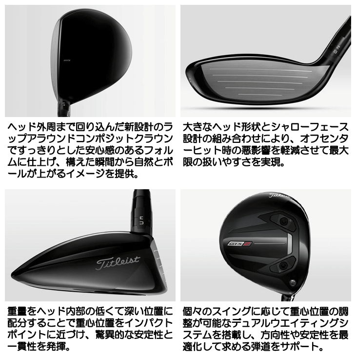 Titleist（タイトリスト） レフティー GTS2 フェアウェイウッド TENSEI