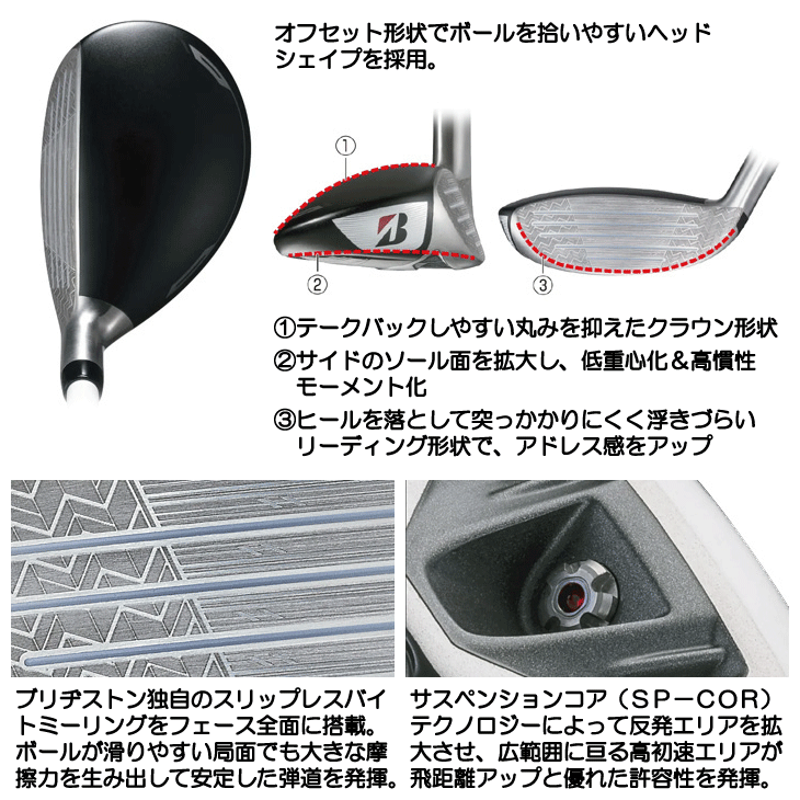 BRIDGESTONE（ブリヂストン） BX2 HT ハイブリッド ユーティリティ