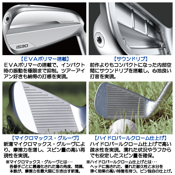 PING（ピン） i530 アイアン 単品 N.S.PRO 950GH neo #4/#5/UW 右利き