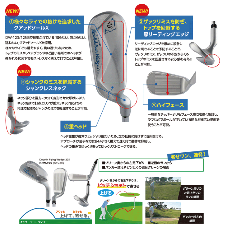 Dolphin Wedge レディース キャスコ ドルフィン フライングウェッジ
