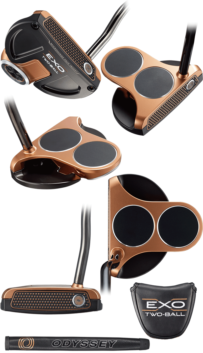 オデッセイパターEXO 2-BALL 34インチ 究極の2ボール（ODYSSEY