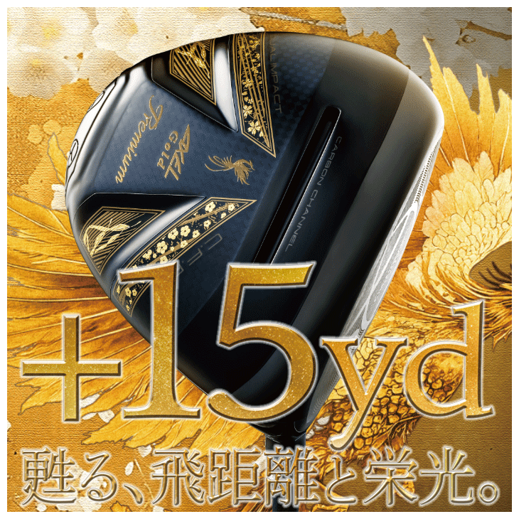 アクセル ゴールドプレミアム7 アイアン 4本セット （#7/#8/#9/PW