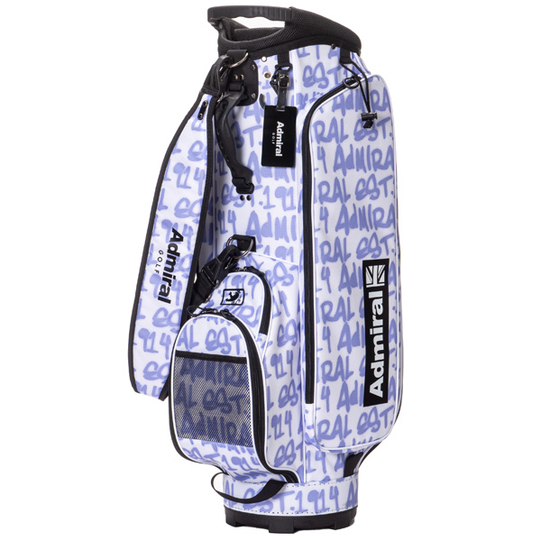Admiral Golf アドミラル ADMG3AC8 ロゴ キャディバッグ Admiral Golf アドミラル ADMG3AC8 ロゴ キャディバッグ