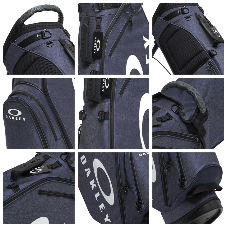 OAKLEY オークリー キャディバッグ スタンドネームタグ付 OAKLEY（オークリー） 付属ネームタグ名入れ無料 17.0 FW FOS901535