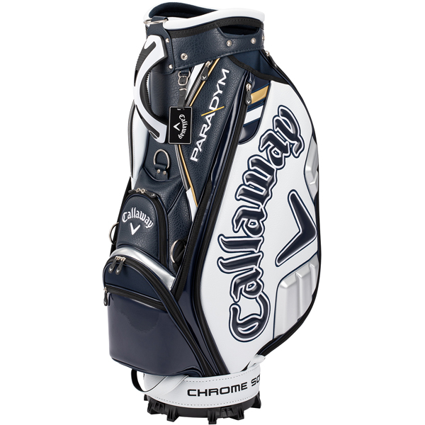 新品Callaway ドライスタンドバッグ ネイビーホワイトレッド