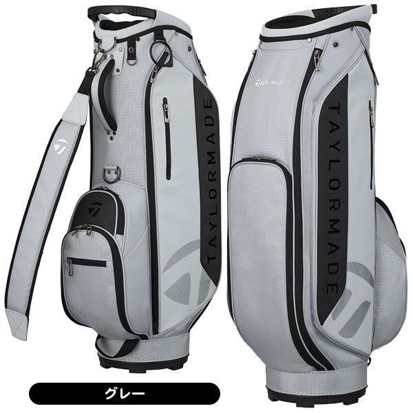 ◼️コスモス◼️TaylorMade ゴルフバッグ グレー ◼️コスモス◼️TaylorMade ゴルフバッグ グレー - ゴルフ