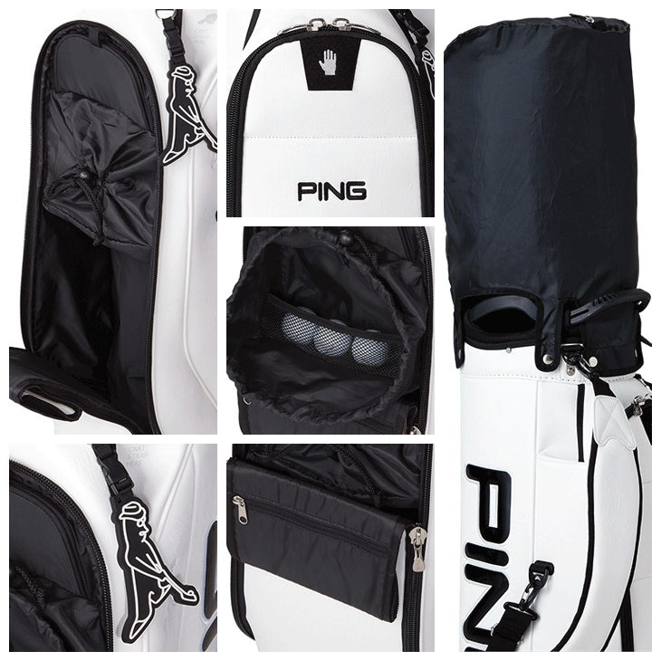 最終価格！PING CB-P212ゴルフバッグ PING PING（ピン） キャディバッグ CB-P212 2021年モデル : FEA
