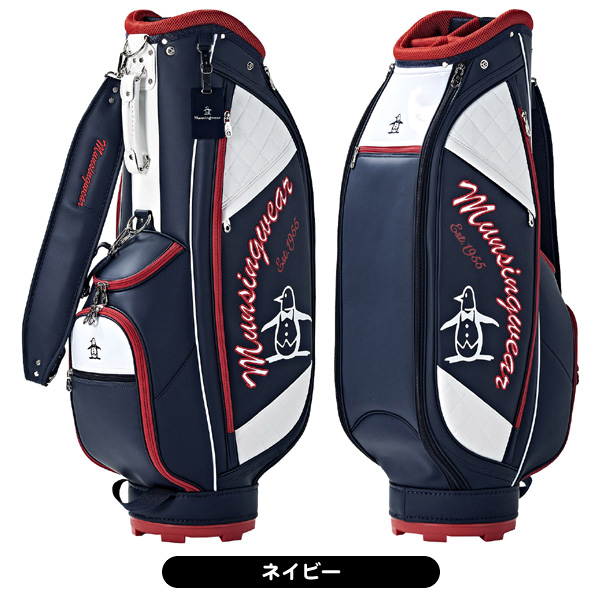 レディース　Munsingwear キャディバッグ ブラック/レッド 楽天市場】レディース（ブランドマンシングウェア）（キャディ
