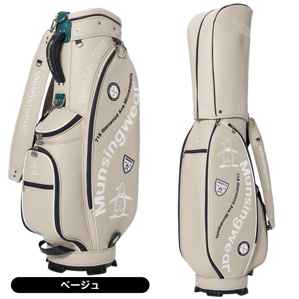 Munsingwear キャディバッグ（性別：メンズ）｜ゴルフ用バッグ｜ゴルフ