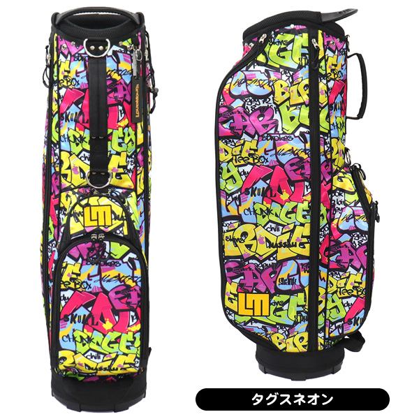 LOUDMOUTH ラウドマウス ゴルフ キャディバッグ カート型 9.5型