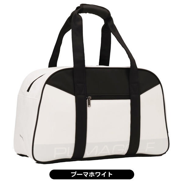 美品 PUMA プーマ ボストンバック ゴルフ ホワイト タウンユース　完売品 PUMA（プーマ） ボストンバッグ 092969 メンズ レディース ゴルフ
