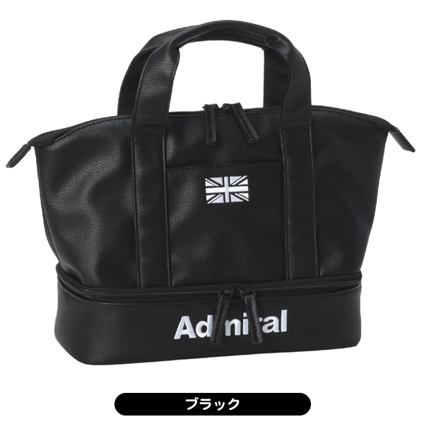 アドミラル ラウンドトートバッグ ADMZ6AT8 メンズ レディース シボ合皮 2026年モデルの画像