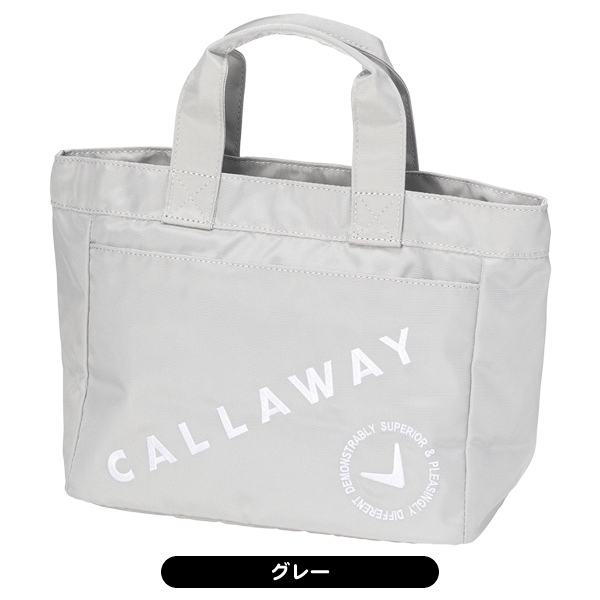 キャロウェイ カートバッグ ラウンドトート Callaway グレー 夏