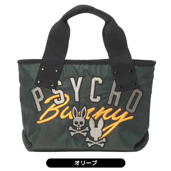 Psycho Bunny（サイコバニー） ラウンドトートバッグ PBMG6ABA メンズ