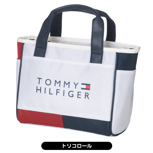 トミーヒルフィガー THMG2SBB カラーブロック ラウンドバッグ